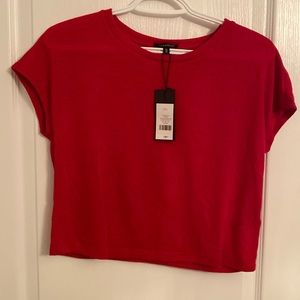 Dynamite T-shirt dropped sleeve tee